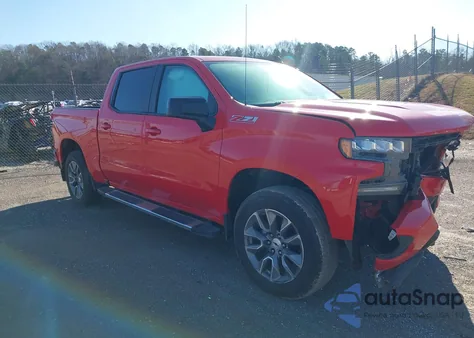 2020 Chevrolet Silverado 1500 4Wd Short Bed Rst из США, поврежденный, VIN 1GCUYEED0LZ111439